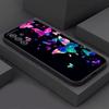 Butterfly Love Black For Samsung Galaxy A55 Case A54 A52S A53 5G A51 A34 A35 A33 A32 A50 A72 A71 A30 A7 A9 2018 Case Soft Cover