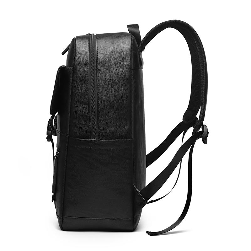 Мужской ПУ рюкзак деловой компьютерный рюкзак большой емкости рюкзак для улицы студенческий школьный рюкзак