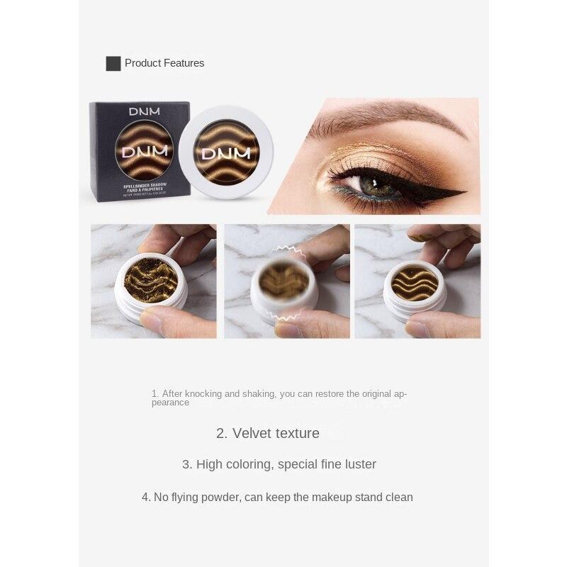 DNM 9-цветная магнитная пудра для теней для век High Light Pearl Matte Gradient Glitter Natural Dimensional Nude Eyeshadow