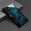 Крутой узор Стеклянный чехол для телефона Для Samsung Galaxy S26 S25 S24 S22 S23 Ultra S21 S20 Plus 5G Матовый Нескользящий Полное покрытие