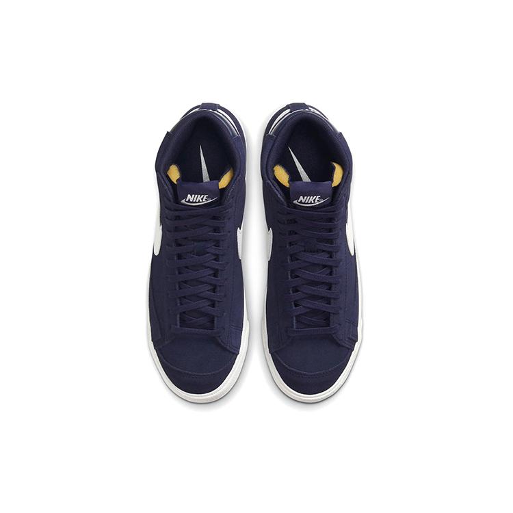 Nike Кроссовки Blazer Mid 77 Синий Замша Женские DB5461-400