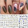 Exquisite Nail Sticker Various Patterns Non-Dry Bright