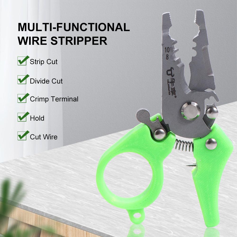 Small Wire Stripper Tool Anti-slip Wires Stripping Tool Cable Plier Cable Stripping Tasks