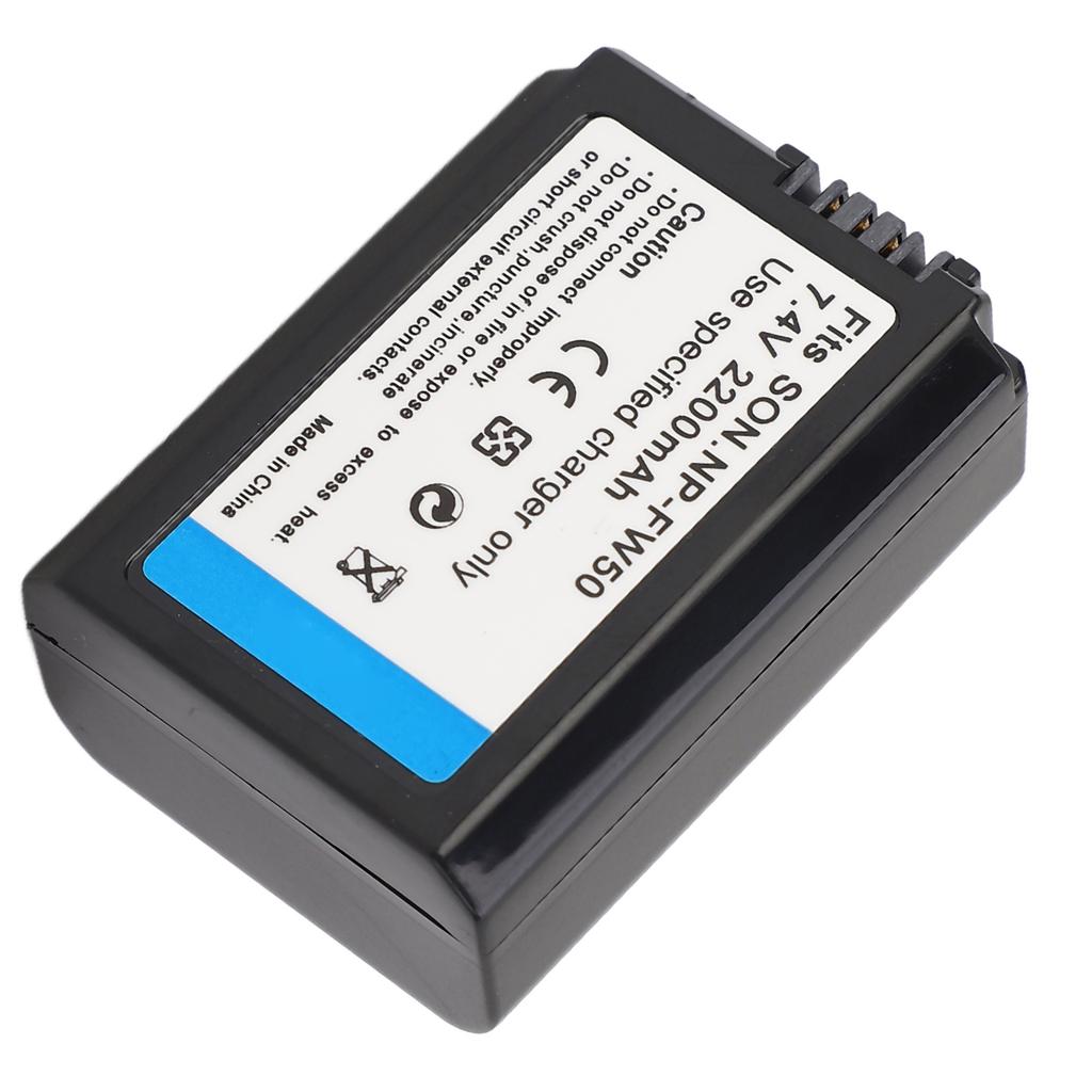 Аккумулятор NP FW50 для цифровой камеры A6000 A6300 A7 A7II A7SII RX10 RX10II высокой плотности