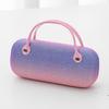 Waterproof PU Glitter Eyeglass Case Anti Crush Hard Shell Pouch  Summer Travel