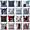 Personalized Fashionable Geometric Abstract Short Plush Pillowcase Home Cushion Cushion Cover