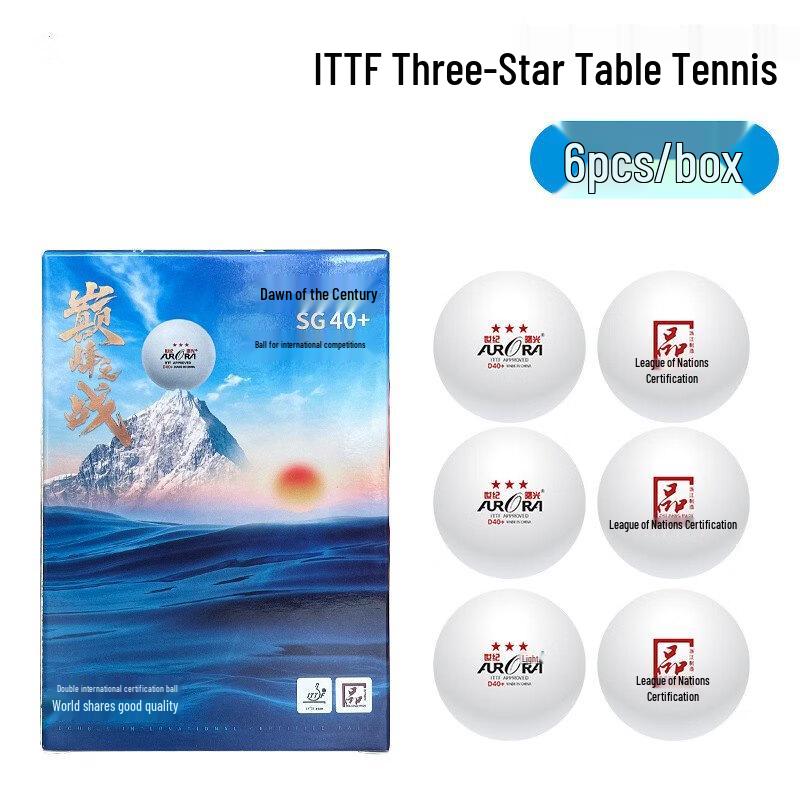 Мячи для настольного тенниса SHXI, сертифицированные ITTF, ABS 40+