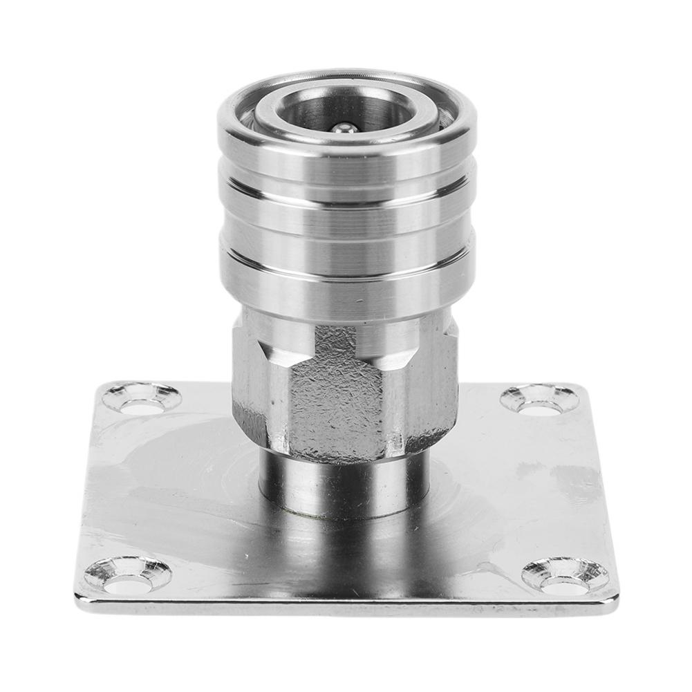 Wall Mountable Pressure Washer Accessories Stainless Steel Automatic Foam Cannon Holder Non Self-Locking Foam Cannon Wall Mount