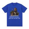 Retro Halsin Bigfoot Haqiqiy Grafik Futbolka Astarion Baldurs Gate 3 Fan Gamer Futbolkalari Y2k Erkaklar Gotik Kiyimi Katta O'lchamdagi Futbolkalar