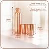 Copper Drinkware Gift Set – Embossed Design with 1 Bottle (900 ML) & 2 Glasses (300 ML) in a Blue Box – Gifting Item for Diwali, and Festive Occasions