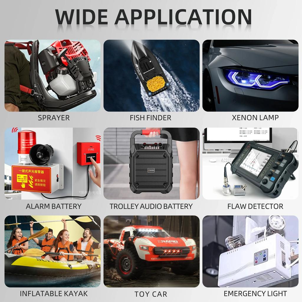 Литий-ионный аккумулятор 18650, встроенный 12 В 100 Ач/80 Ач BMS 30A для аварийного освещения электромобиля, аккумулятор для игрушечного автомобиля