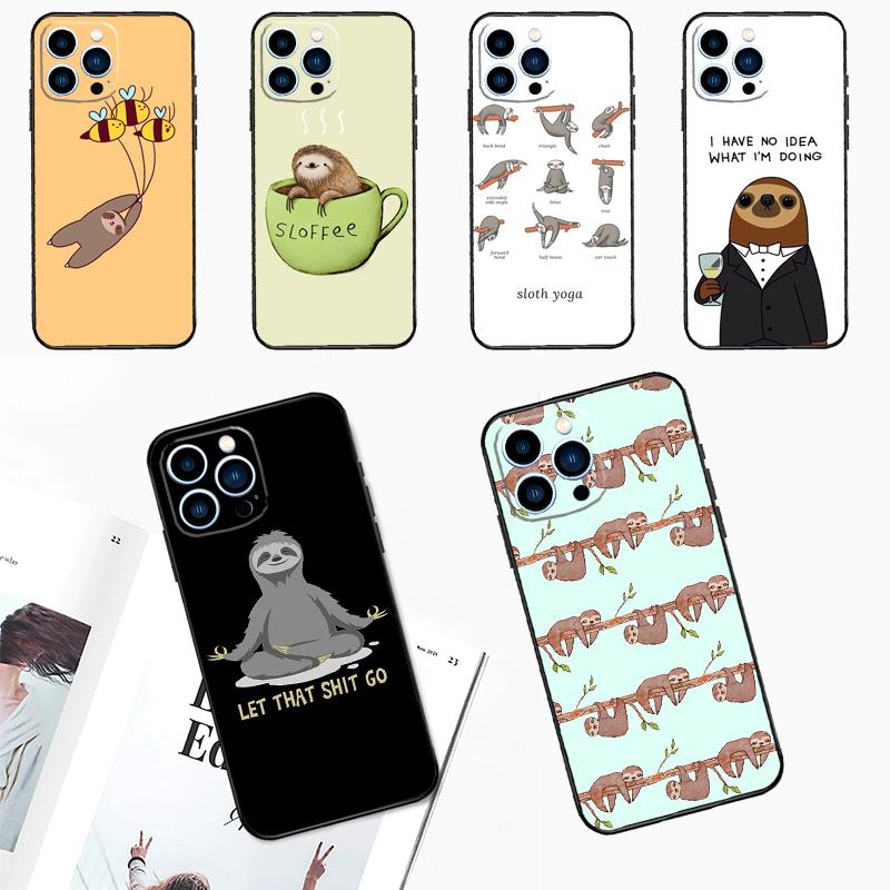 Sloth Animal Cute For Huawei Nova 9 10 SE 3i 7i 8i 11i 12i Y60 Y61 Y70 Y72 Y73 Y90 Y91 P20 P30 P40 Lite Case