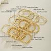 13pcs/Set Fashion Bohemian Beaded Bracelets For Women Elegant Minimalist Star Round Bead Design Lightweight Bracelet Daily Wear