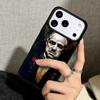 Capa Case for iPhone 17 Air 16 Pro Max 15 Plus 11 13 Mini 14 12 Back Phone Cover Scar face Godfather Man geometric