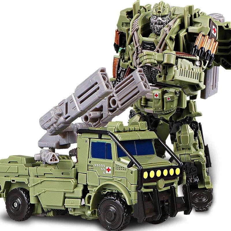 Трансформер Черная Мамба G1 BMB Баррикада TF5 Модель Полицейской Машины Вояджер Увеличенная Фигурка Действия Игрушки Подарок Мальчику БЕЗ КОРОБКИ