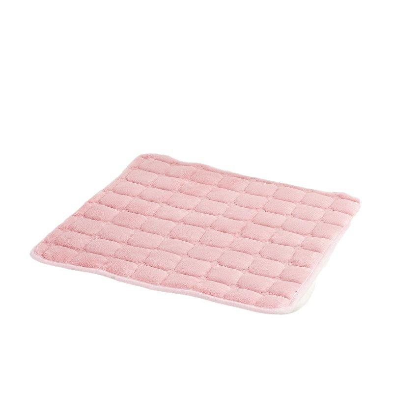 Cozy Flannel Cushion: Non-slip Seat Pad for Dining Chairs, Office Chairs & Stools - Perfect for Autumn & Winter Warmth