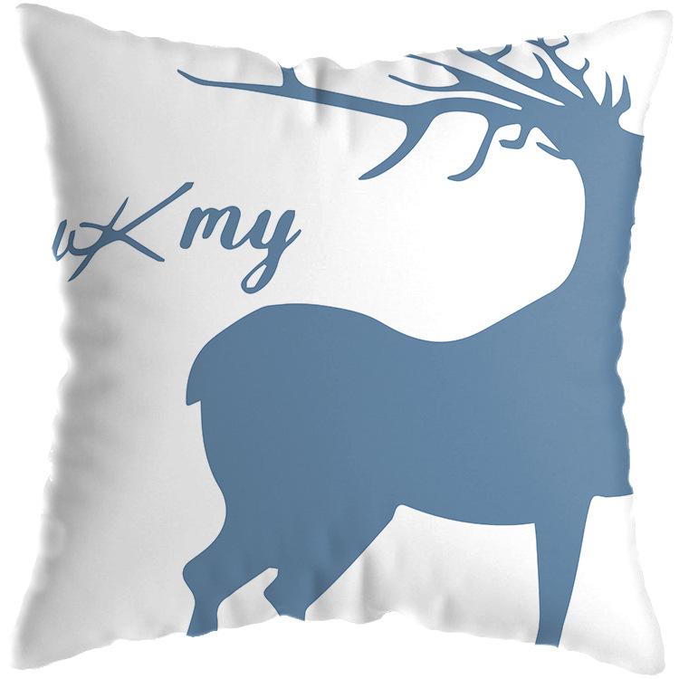 Наволочка с геометрическим рисунком, абстрактная подушка, короткая плюшевая подушка для дома, дивана-кровати, офиса