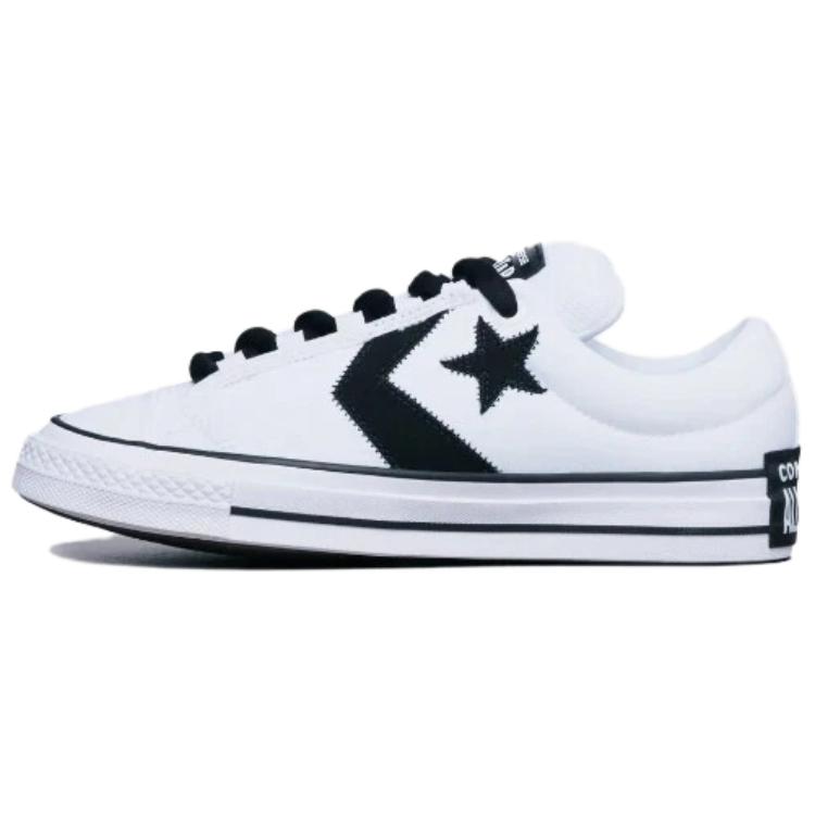 Converse Кеды Puff Player Low top для скейтбординга Унисекс Белый Черный A14721C