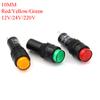 Led Pilot Panel Indicator Signal Warning Light Lamp Ac/Dc 10Mm