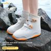 2023 Women's Waterproof Non-slip Rain Boots & Shoe Covers - Thick, Wear-resistant, for All Ages