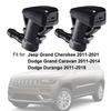 Форсунка стеклоомывателя лобового стекла, форсунка стеклоочистителя для Jeep Grand Cherokee для Dodge Grand Caravan / Durango # 68269108AA 55372143AB
