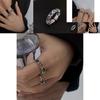 Chic And Trendy Vintage Rainbow Zircon Ring Fashion Jewelry For Women