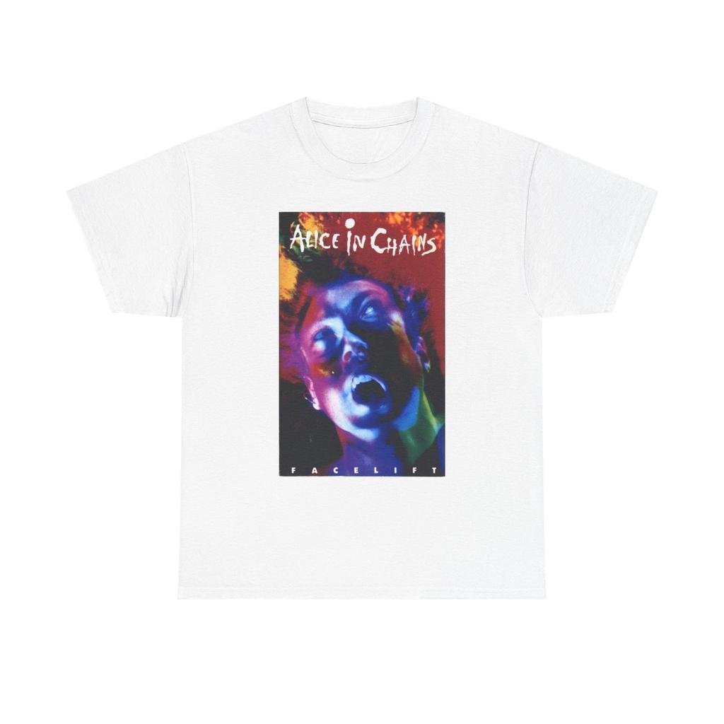 Alice In Chains Graphic T Shirt Vintage Merch Rock Unisex Heavy Cotton Tee