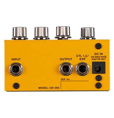 ГИБРИДНЫЙ ПРИВОД Boss Overdrive BOSS/OD-200