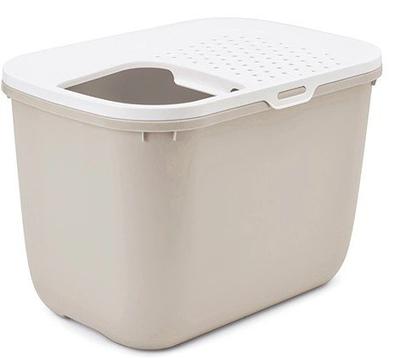 Savic | Hop In Cat Litter Box - Coffee