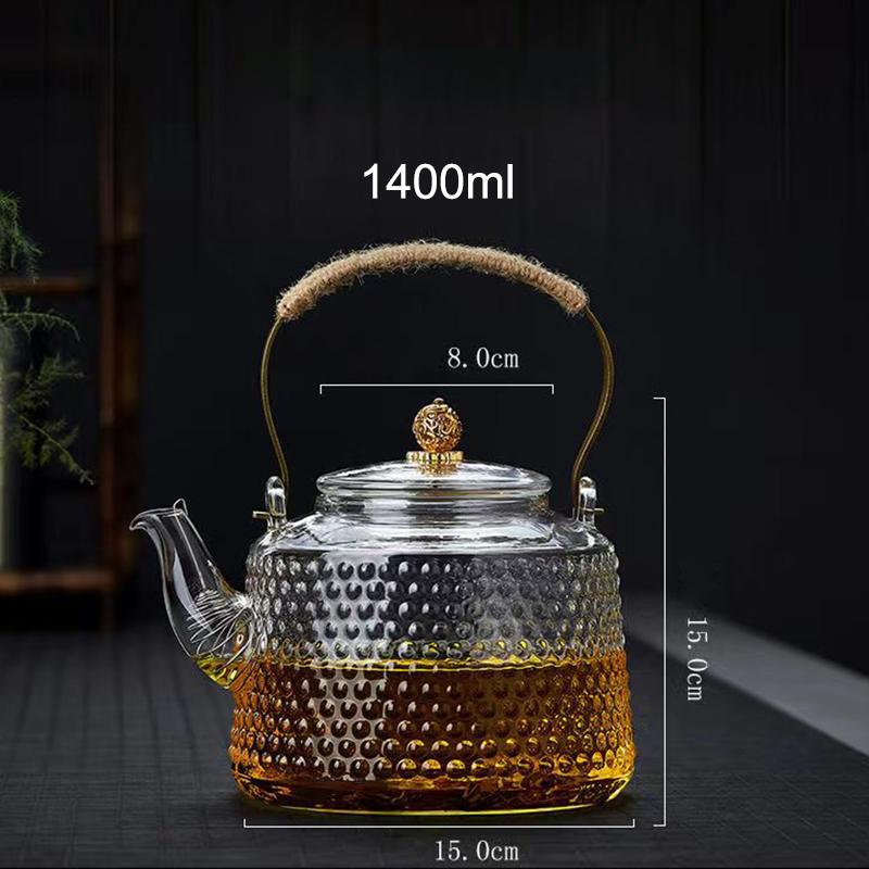 High Quality Heat-resistant Glass Tea Set Japanese Teapot Yixing Clay Kettle Kettle With Filter Water Jug Teaware Ceramic Pot