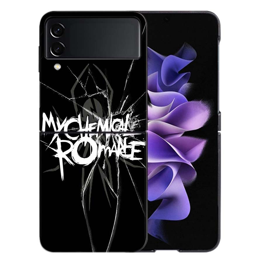 Чехол для телефона My Chemical Romance MCR для Samsung Z Flip 6 7 5G Galaxy Z Flip 5 4 3 5G, противоударный жесткий чехол из ТПУ