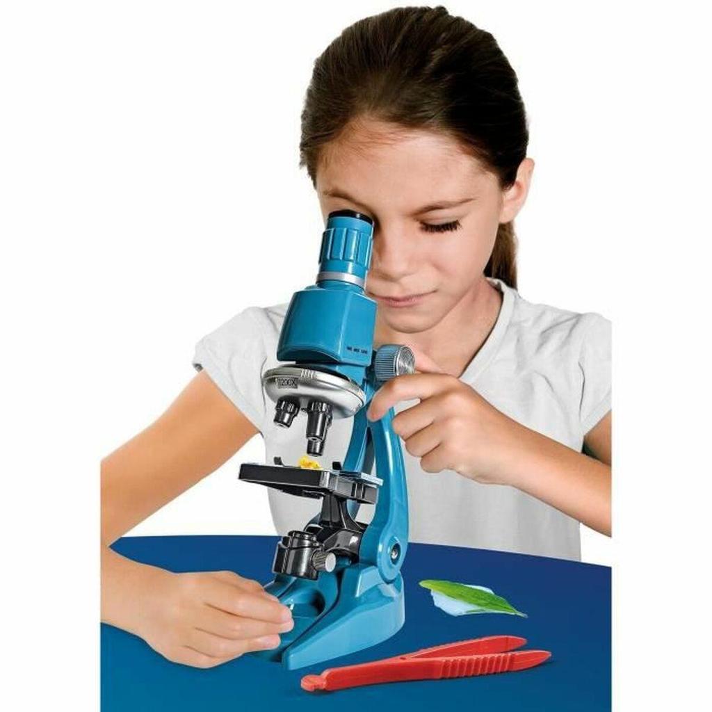Clementoni Super Microscope Educational Toy up to 1200x magnification Black