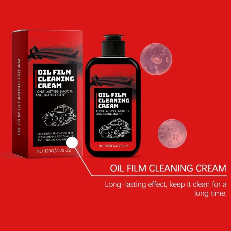 Очиститель-восстановитель для стекол Удалитель масляной пленки Инструмент для чистки для дождливых дней Улучшенная видимость в темное время суток Безупречное лобовое стекло