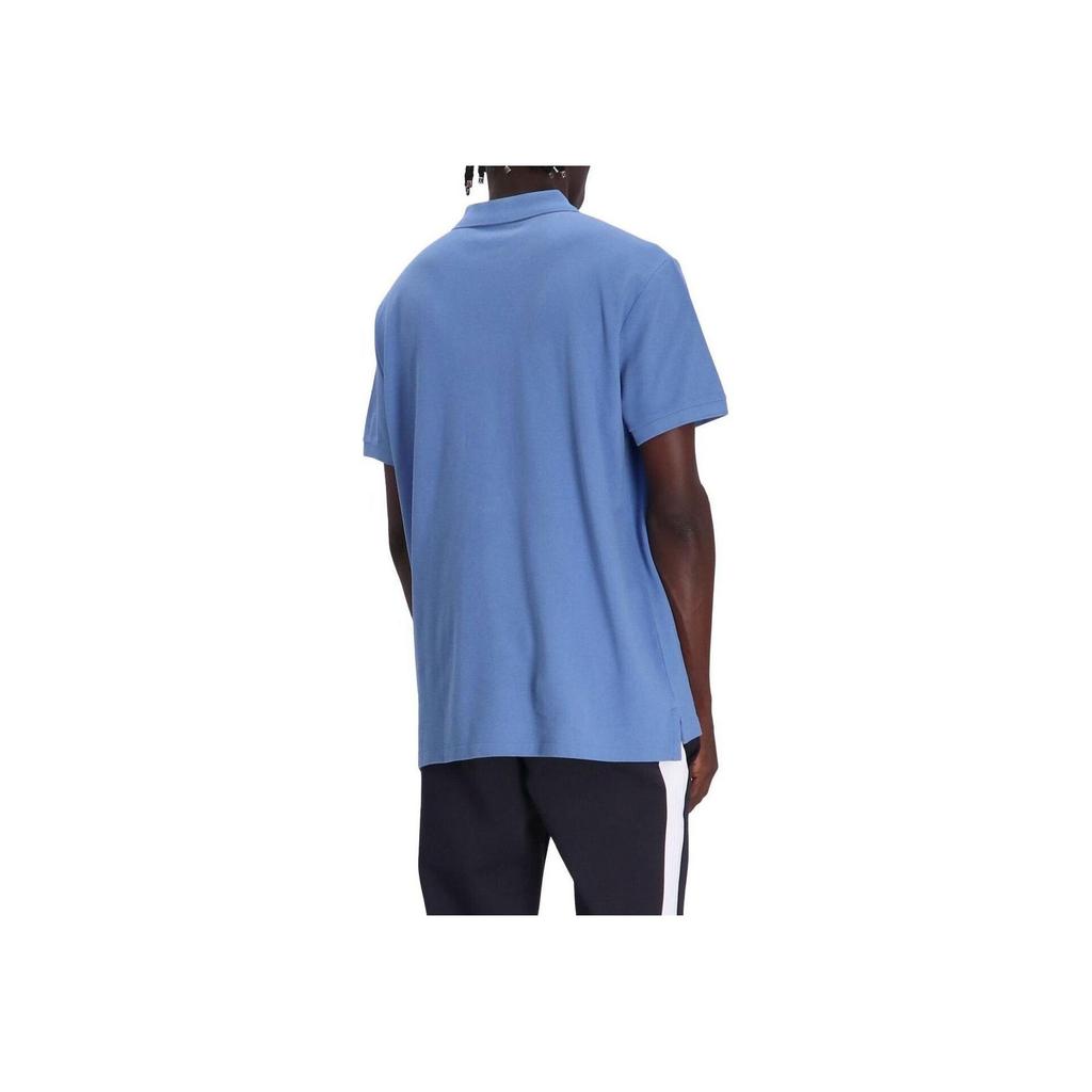 Polo Ralph Lauren Solid Logo Polo Shirt Men Tops French-Blue 710680784-325