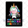 GYM Signs Tin Painting Metal Vintage Plaque Decoration Metal Wall Art Sportsman Retro Poster Iron Plate Home Decor 20x30cm