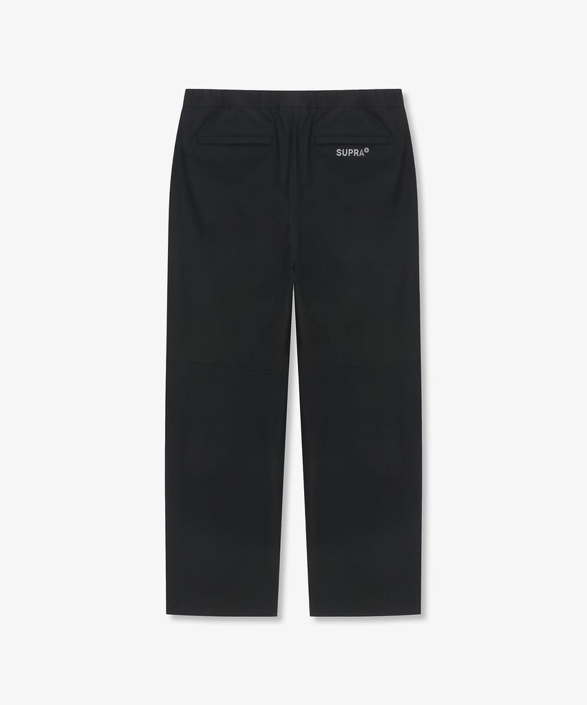 SUPRA Базовые брюки-парашют с настоящим логотипом (черный)