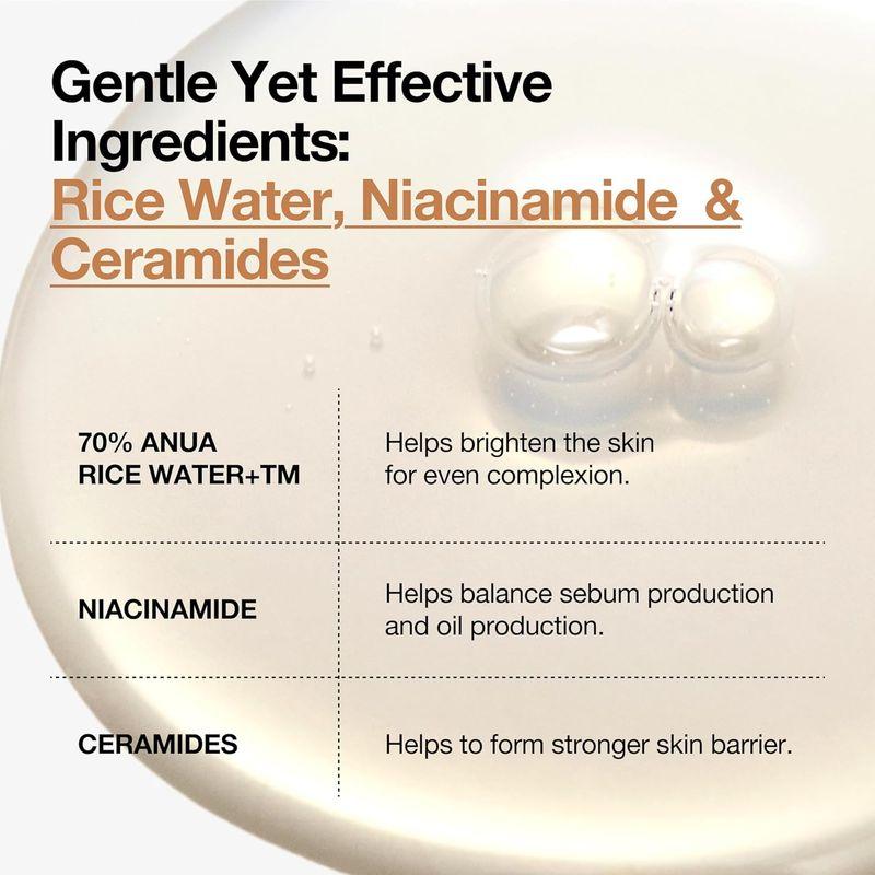 Anua Тоник молочный Rice 70 Glow 250 мл