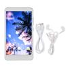 MP4 Player 5in HD Noise Reduction 16GB ROM 256GB Memory Card Bluetooth 5.0 WiFi 2200mAh Music