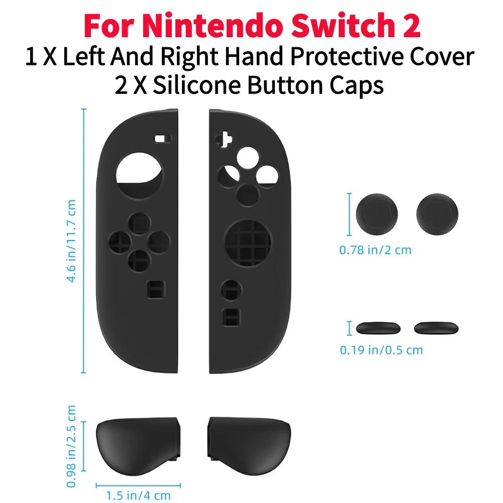 Чехол для переноски для Nintendo для Switch 2 Сумка для переноски Ударопрочная Сумка на молнии Защита от падения со слотами для игровых карт Игровые аксессуары