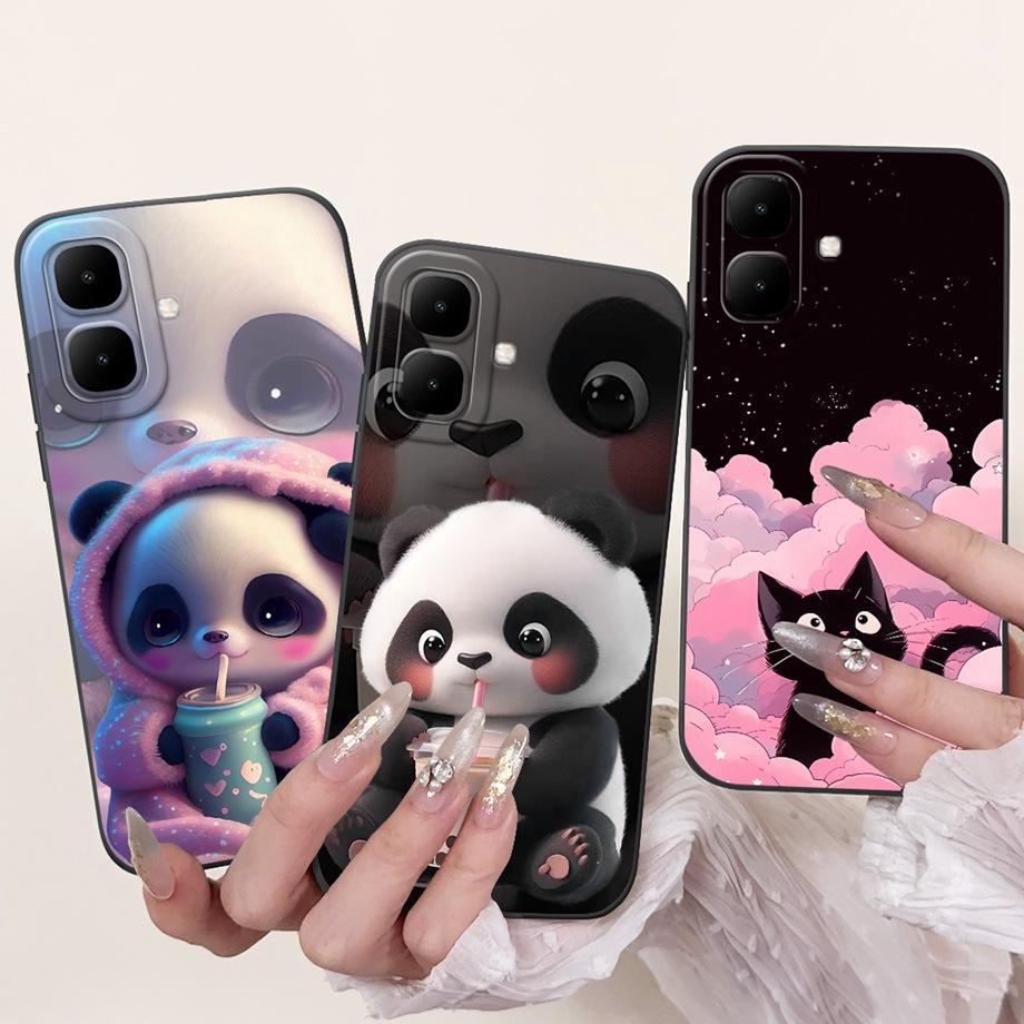 Чехол для Infinix Smart 10 X6725 Мультяшная Роскошная Девчачья Раскраска Funda Для Infinix Smart 10 Plus X6725B Задняя Крышка Мягкий Силикон