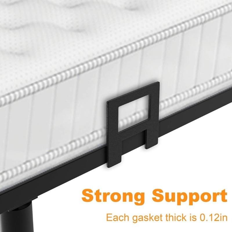 4PCS Metal Bed Frame Support Brackets Quick Tool Release Setups Nonslip Pad Suitable for Most Bed Size top sale