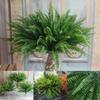 Artificial Boston Fern Leaf Home Artificial Plants Flowers Christmas Decorations
