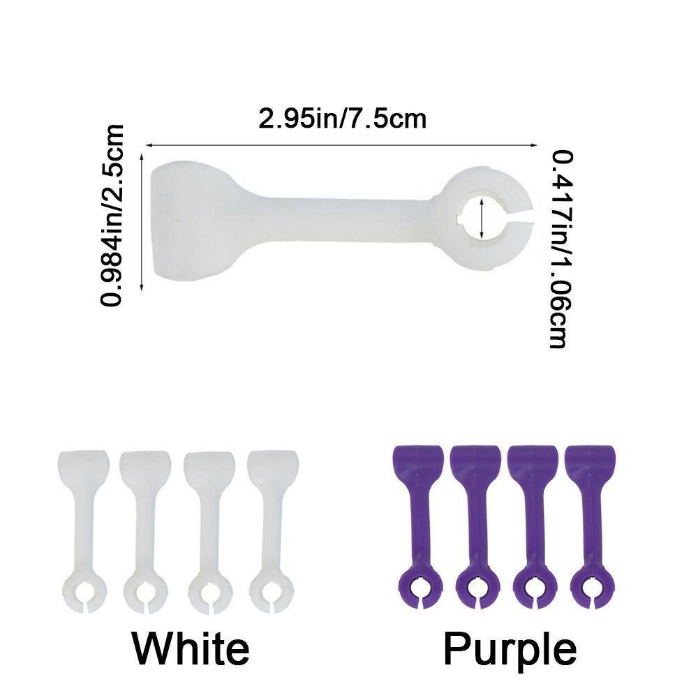 4 Pieces Anti-Slip Kitchenware Flushing Fixing Clip Hanging Goblet Holder  Washing Assistant