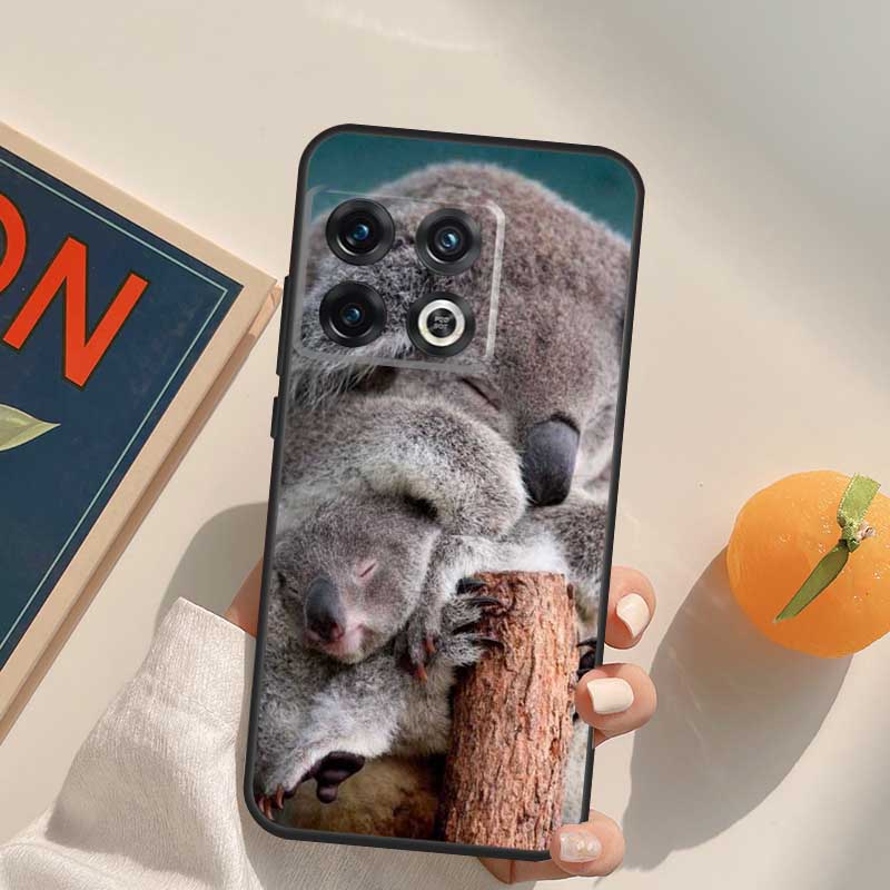 Australian Koala Case For OnePlus 12R 13R 13T 10R 15 13 12 11 10T 8T Nord CE 4 3 2 Lite N20 N30 Nord 5 Cover