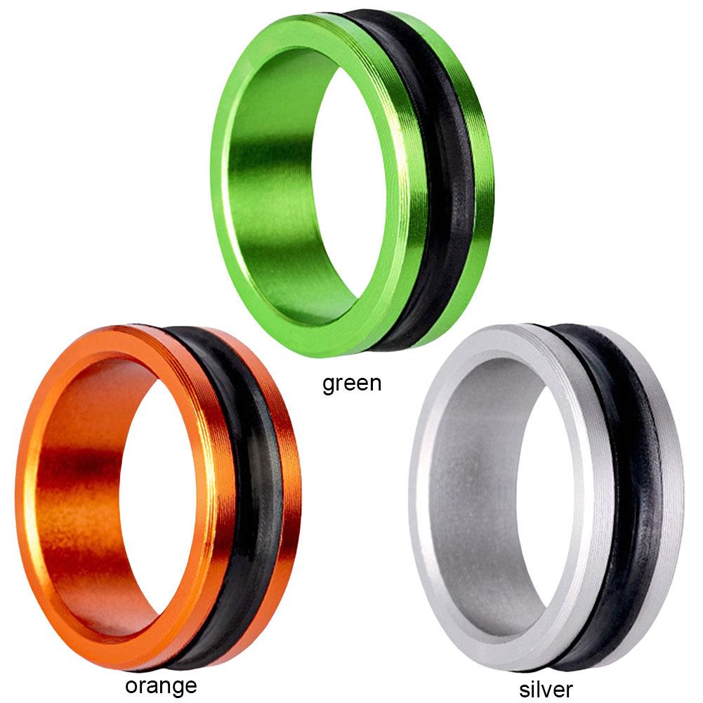 1/2 шт. Инструмент для вытягивания лески, Нескользящее резиновое кольцо, Портативная петля для вытягивания лески, Инструмент для рыбалки из алюминиевого сплава, Рыболовное снаряжение