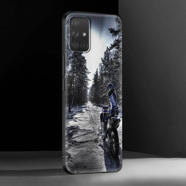 Cover For Samsung A72 A91 A52 A51 A71 A42 5g A12 A02s A01 A32 A01 A11 A21 A21s A31 A41 Case Shell Moto Cross Motorcycle Sports