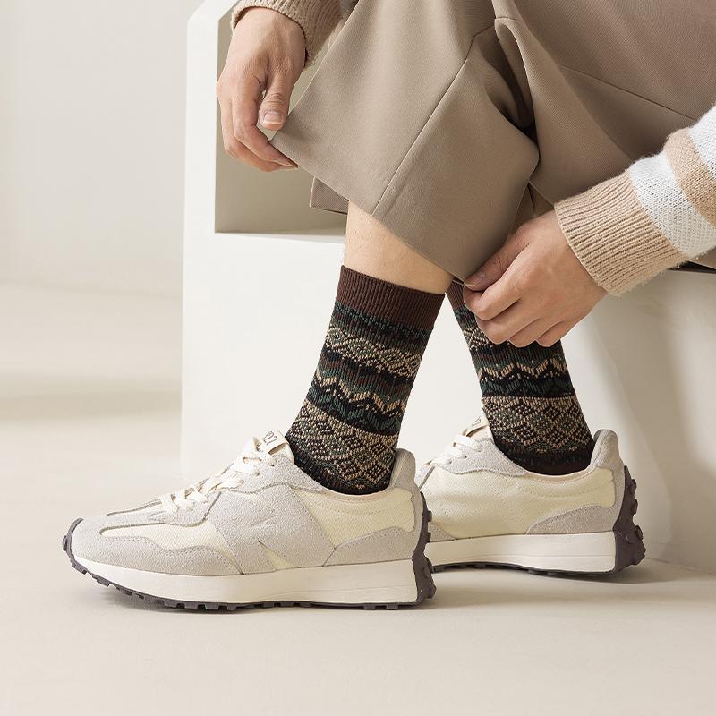 3 пары женских хлопковых носков, осенние и зимние теплые носки, толстые трикотажные носки Cabin Cozy Crew, мягкие носки, подарки для женщин, красочная мода