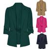 Spring and Autumn Casual Women's Suit Indoor and Outdoor Cardigan Jacket Professional Formal Wear