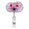 Badge Reel Retractable Badge Holder Id Holder Rotatable Retractable Badge For Teacher Hospital School