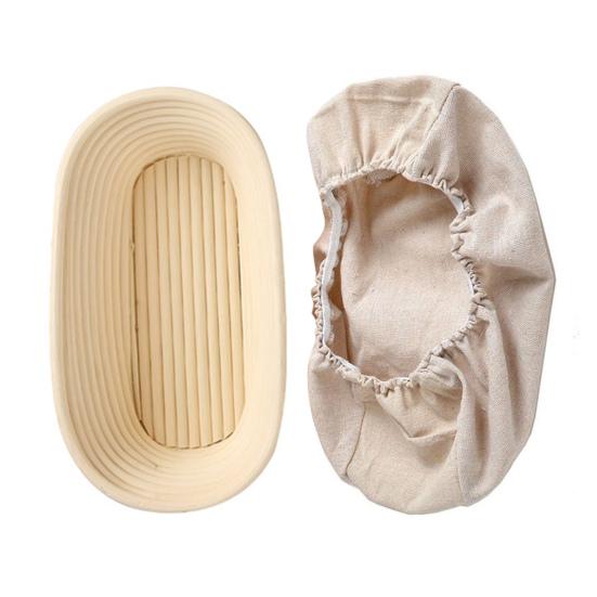 Rattan Fermentation Basket for Sourdough Bread Baking Handmade Round Oval Set Home Decor Kitchen Helper